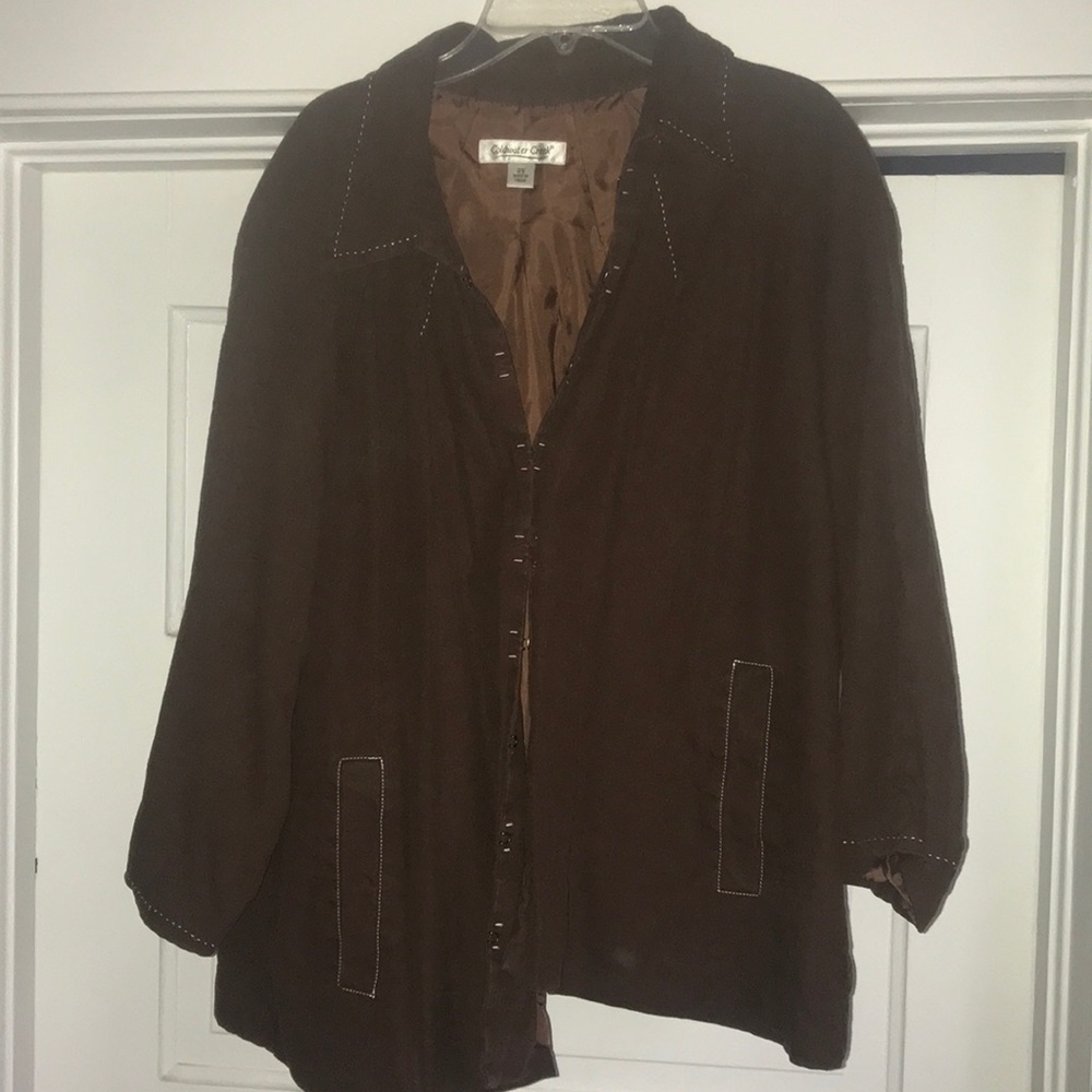 Brown Coldwater Creek jacket
